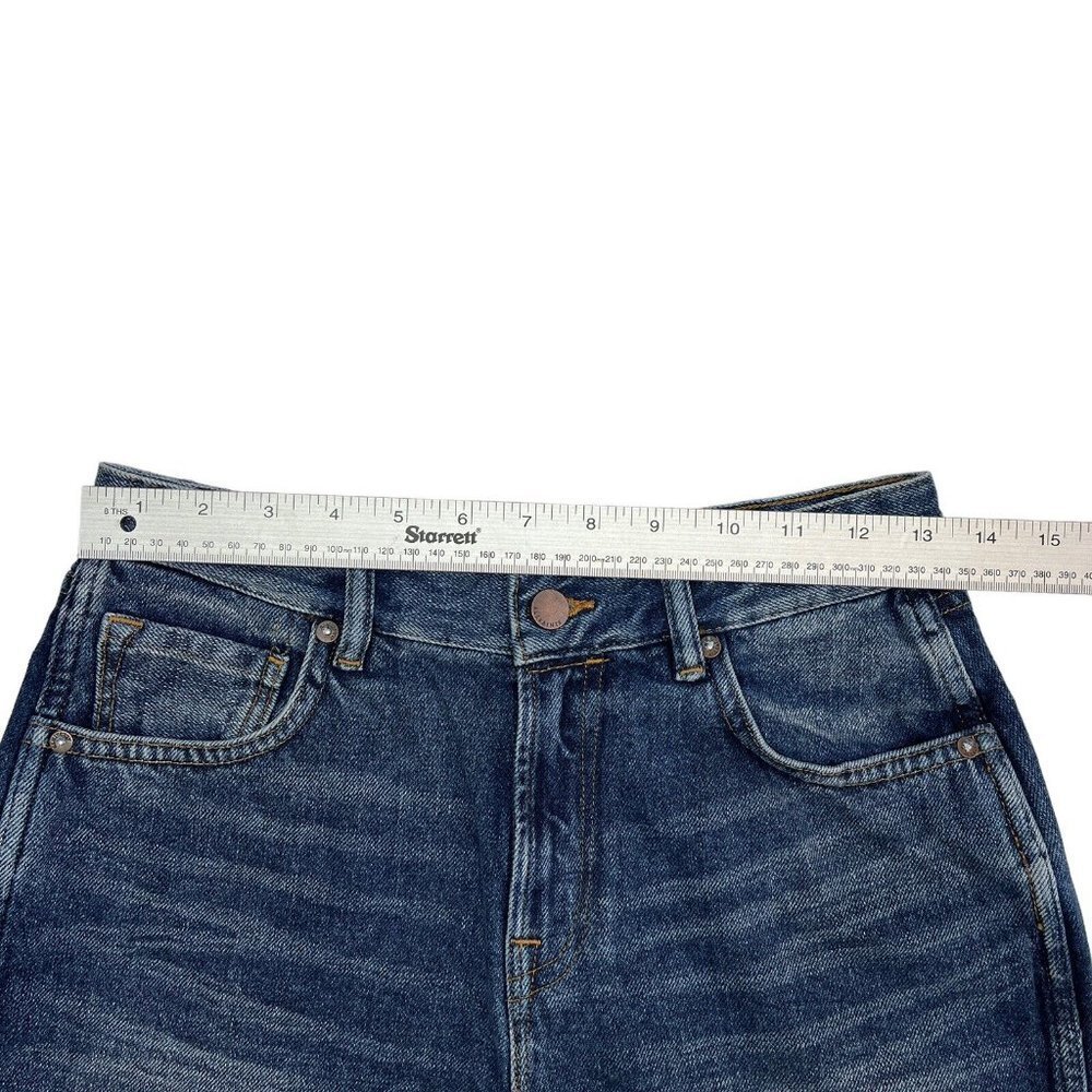 All Saints Denim Jean Shorts High Rise Womens 27 - Picture 4 of 9